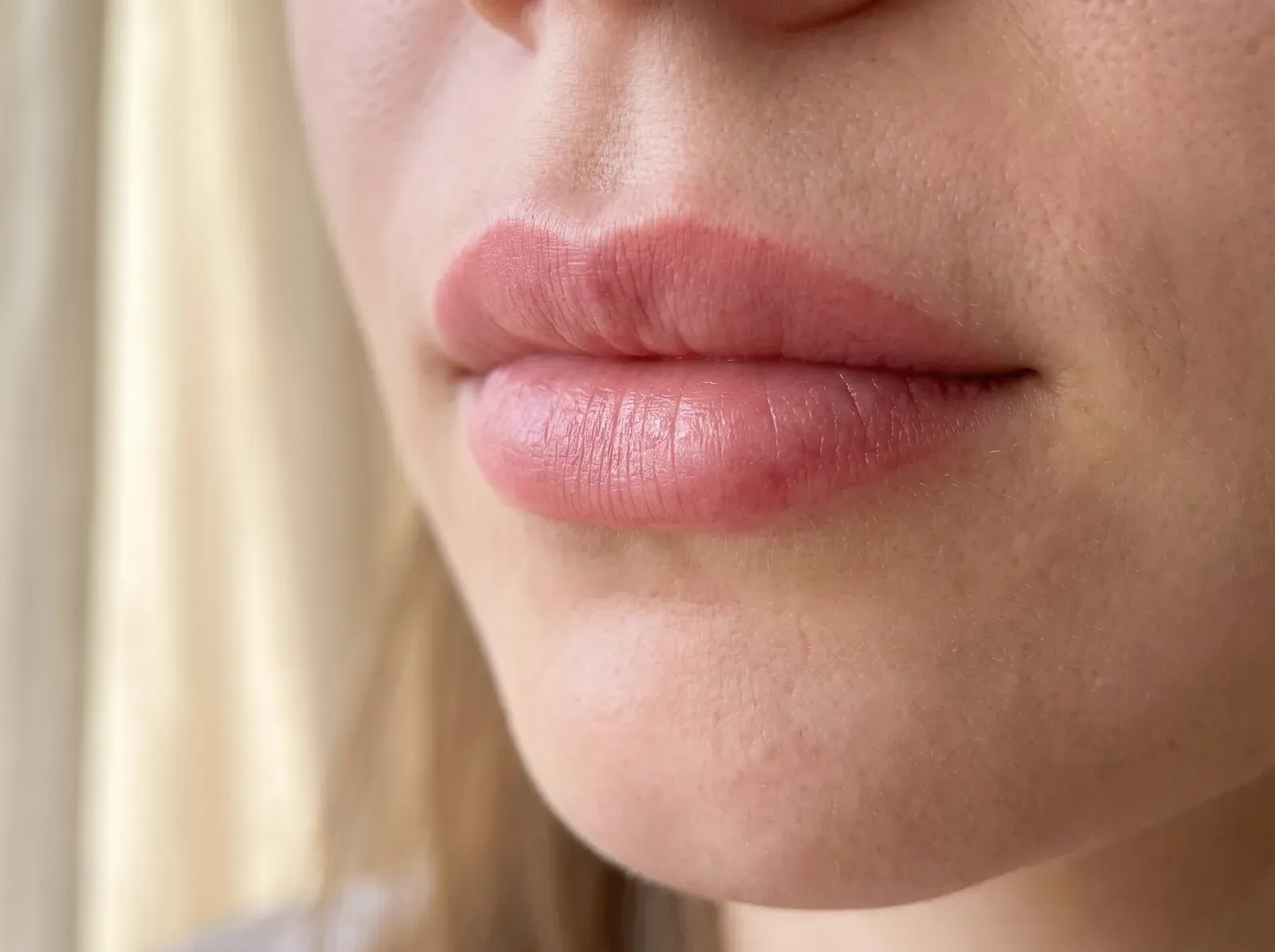 Lippen mit weichem, nach außen auslaufendem Farbverlauf
